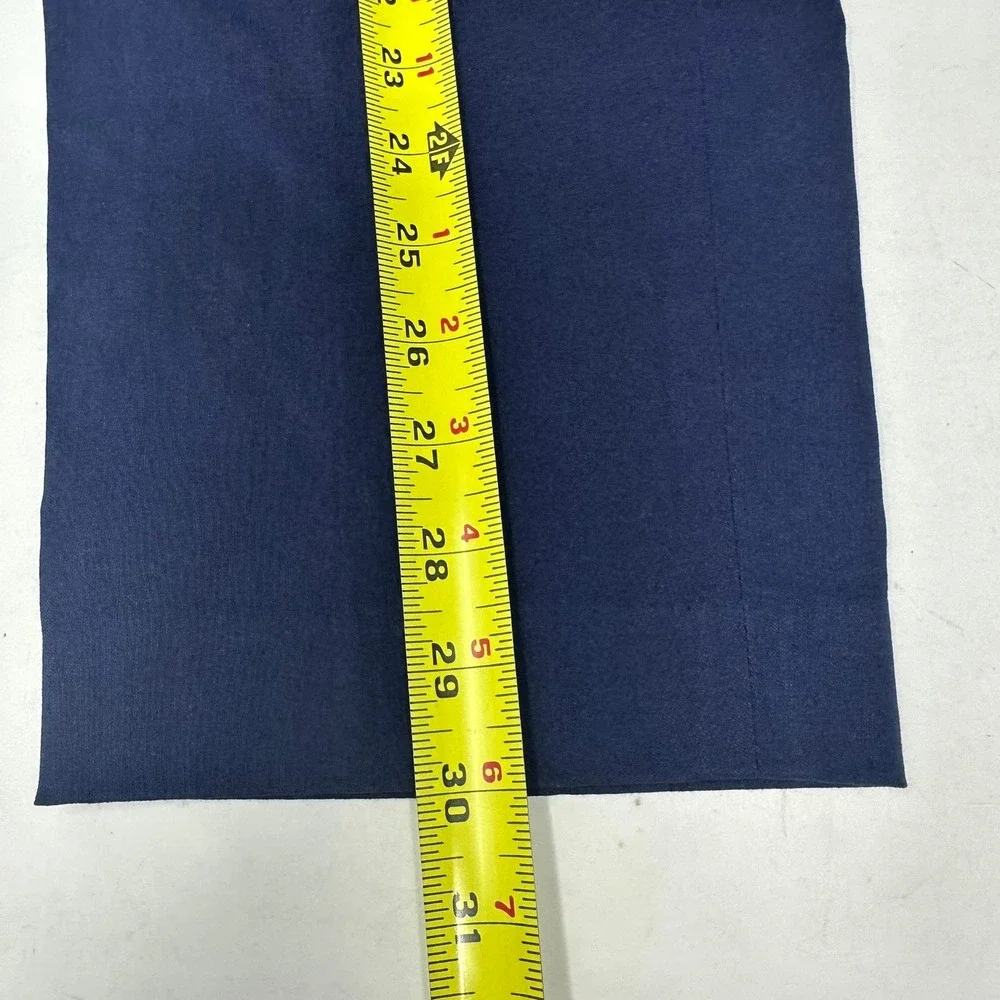 Michael Kors Pants Women 18W Blue True Navy Core of Kors Stretch Slacks